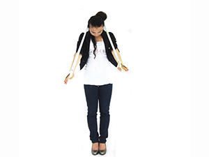 工间操—站姿—颈部—低头式